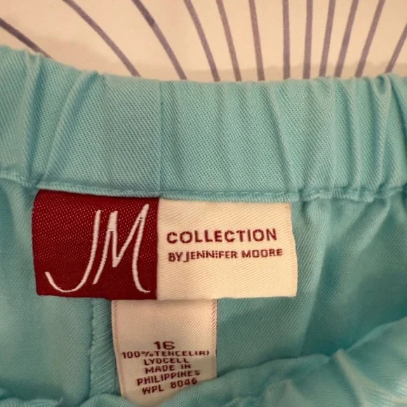 JM Collection Light Blue Pants - Picture 2 of 5